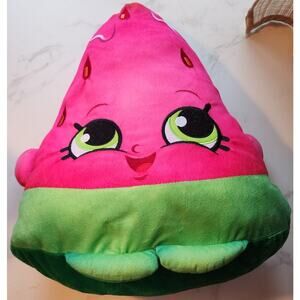 Shopkins Cuddly Plushie Melonie Pips Watermelon Plush Cuddle Pillow 18"